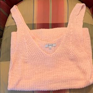 Madewell sweater tank